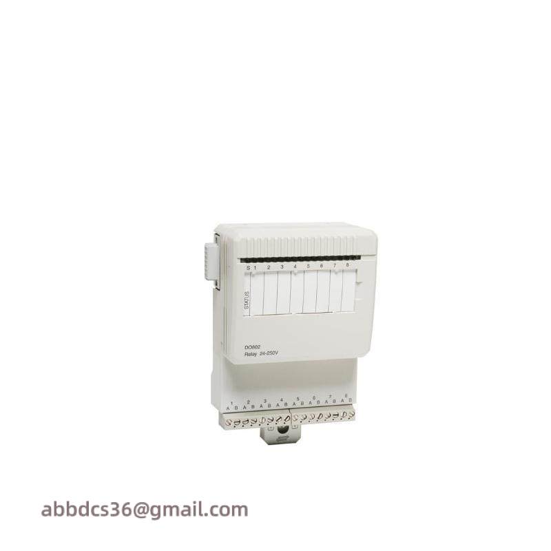 ABB DO802 3BSE022364R1 DO802 Digital Output Relay 8 ch