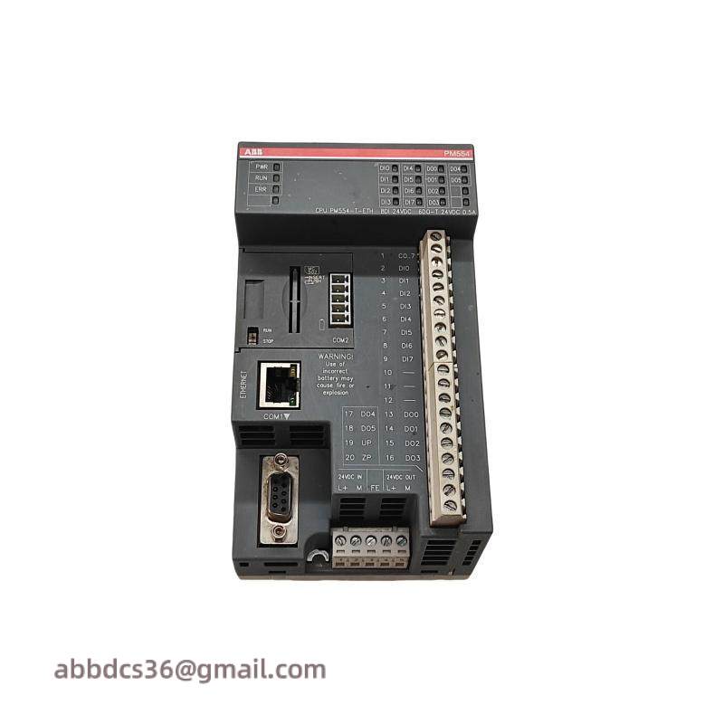 ABB PM564-R-ETH-AC A0 PLC Central Processing Unit