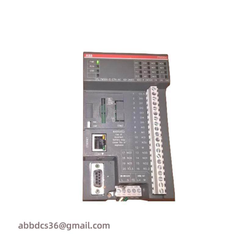 ABB PM564-R-ETH A0 PLC Central Processing Unit