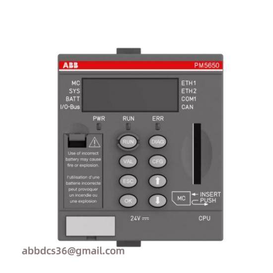 ABB PM5650-2ETH 1SAP141000R0278 Processor Module