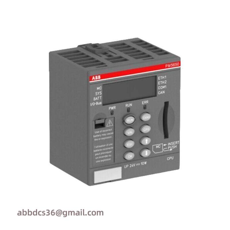 ABB PM5650-2ETH Central Processing Unit Module