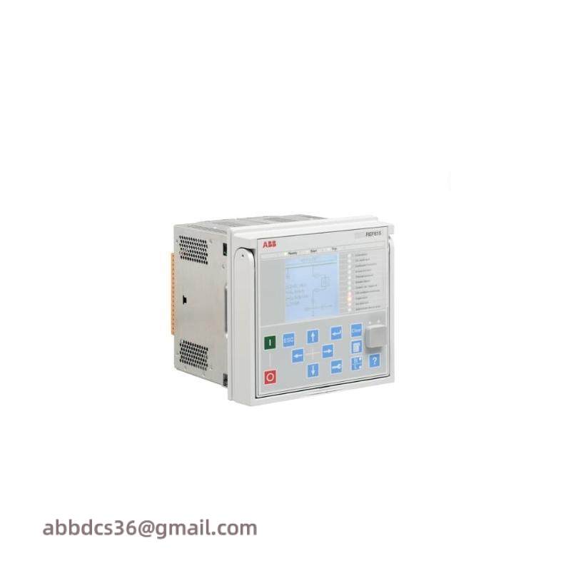 ABB REF615-C dedicated feeder relay perfectly aligned