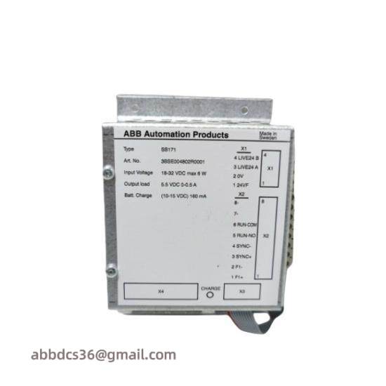 ABB SB171 3BSE004802R0001Power Supply