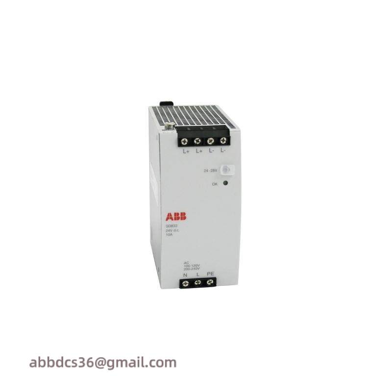 ABB SD833 800xA Series Power Supply