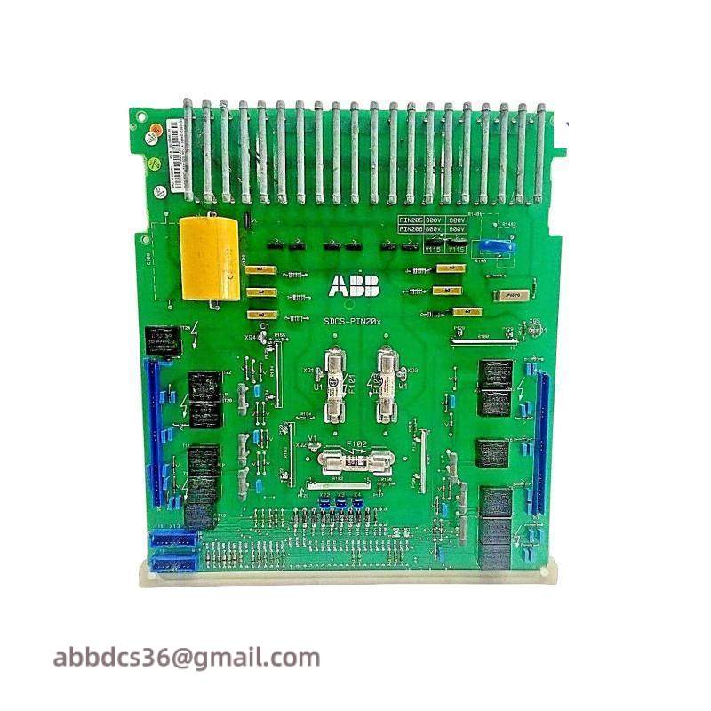 ABB SDCS-PIN-205 3ADT310500R1 POWER INTERFACE BOARD