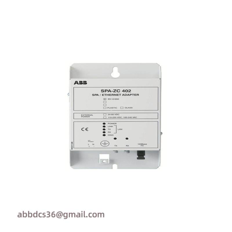 ABB SPA-ZC 400 ethernet adapter