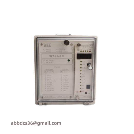 ABB SPAJ142C RS611006-AA Overcurrent and earth-fault relay