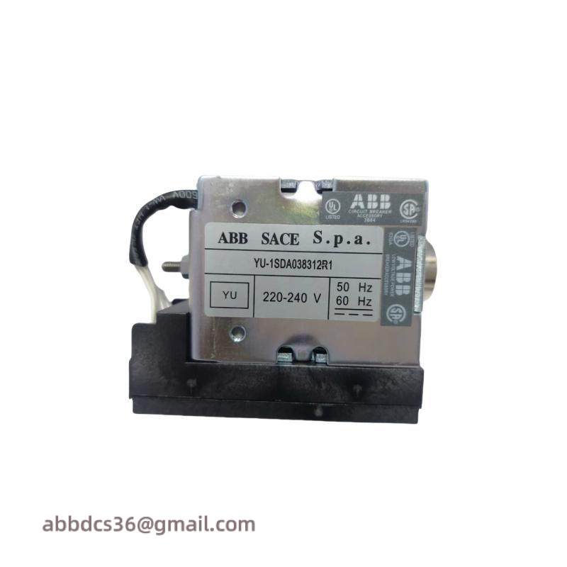 ABB YU-1SDA038312R1 UNDER VOLTAGE RELEASE