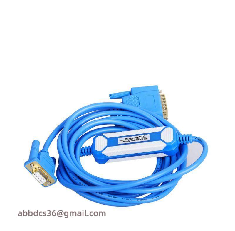 SIEMENS AMSAMOTION PC-TTY S5 PLC programming cable