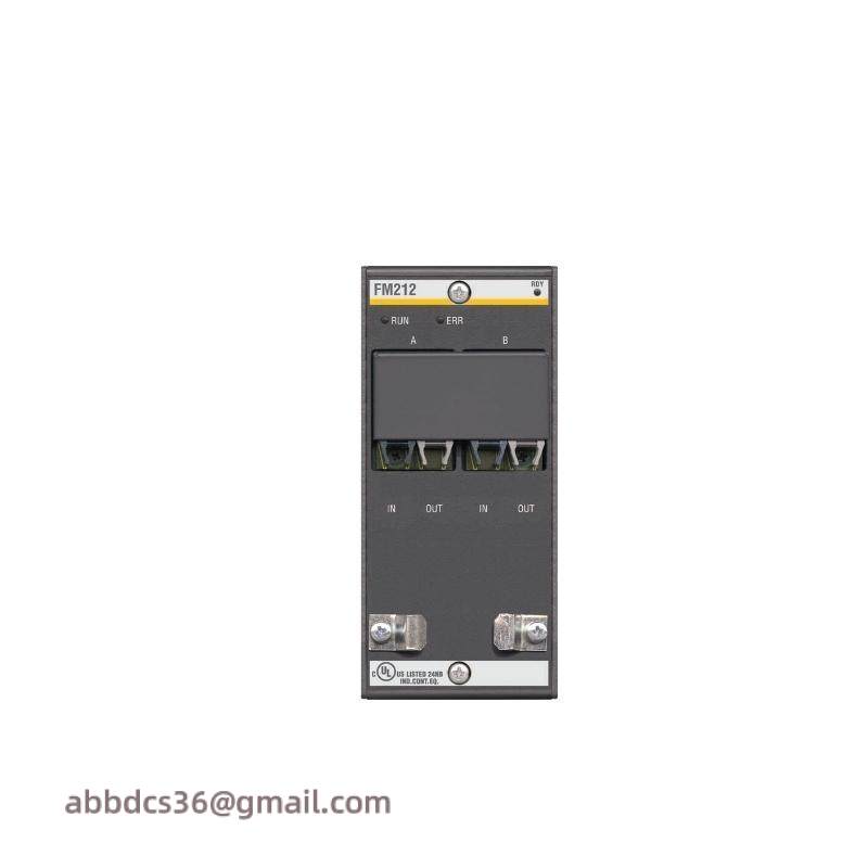 BACHMANN FM212 FASTBUS master module with 2 FO interfaces