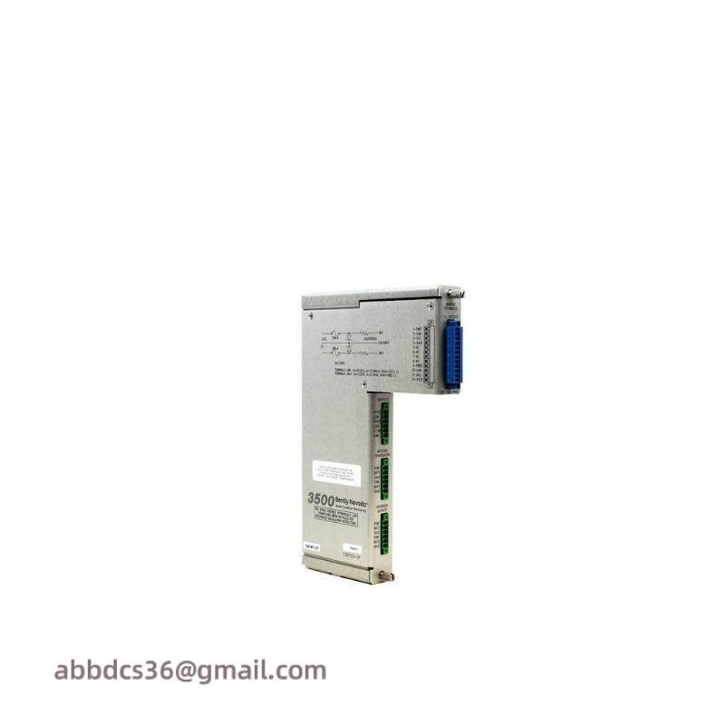 BENTLY NEVADA 3500/61 136711-02 3500/61 I/O Module with Internal Barriers and Internal Terminations