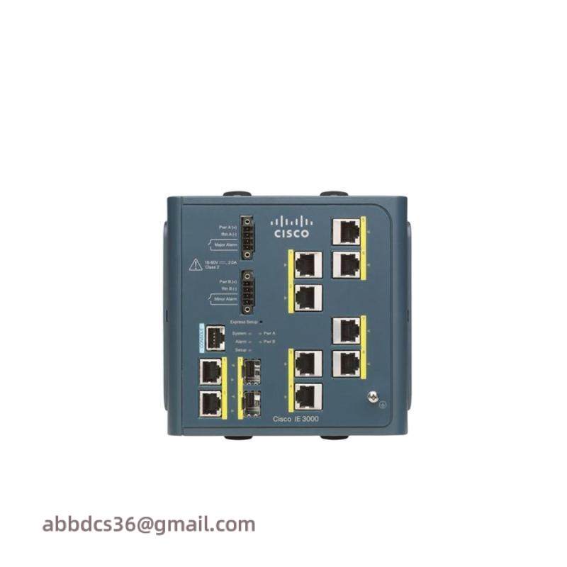 CISCO IE-3000-8TC INDUSTRIAL ETHERNET SWITCH