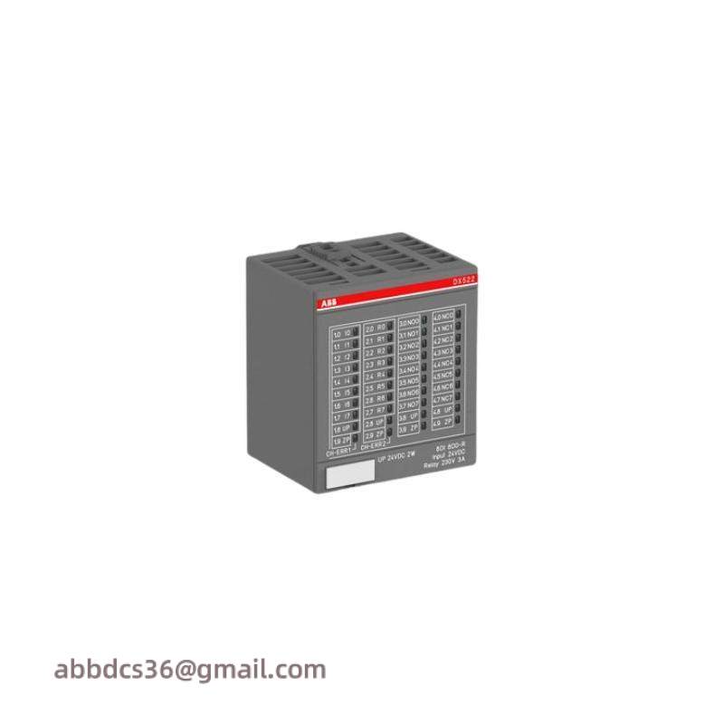 ABB DX522 1SAP245200R0001 Digital input/output module.