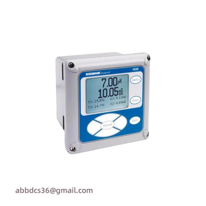 EMERSON 1056-01-22-38-AN DUAL INPUT ANALYSER