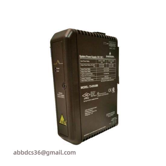 Emerson VE5009 Power Supply