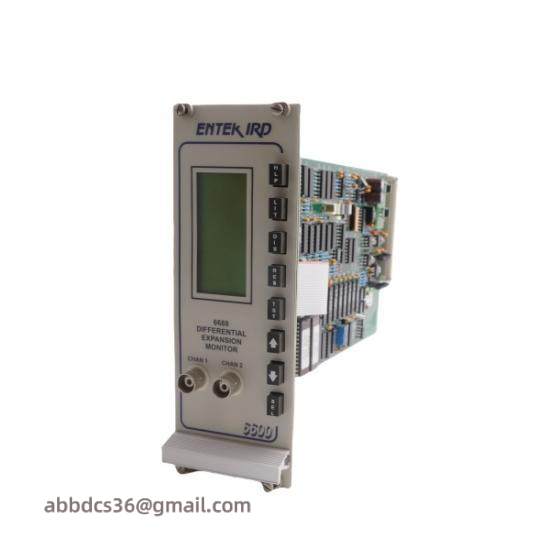 ENTEK IRD C6688 6688 6600  Differential Expansion Monitor Dual Channel