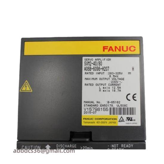 Fanuc A06B-6096-H207  GE Servo Module