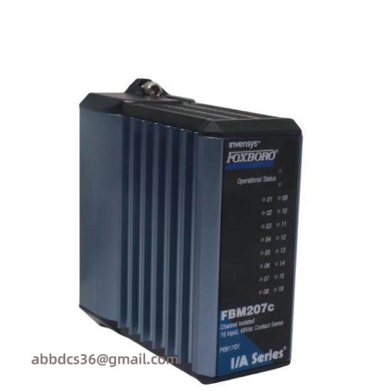 FBM207 CP0917MF  Invensys Foxboro 16 Channel Voltage Monitor