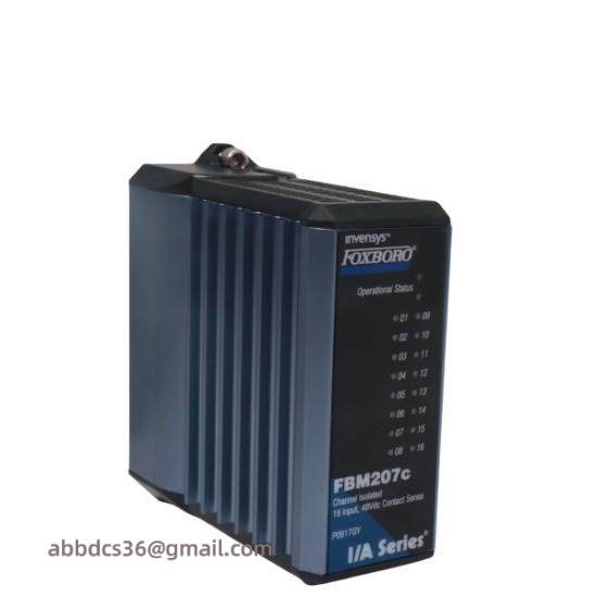 FBM207 CP0917MF  Invensys Foxboro 16 Channel Voltage Monitor