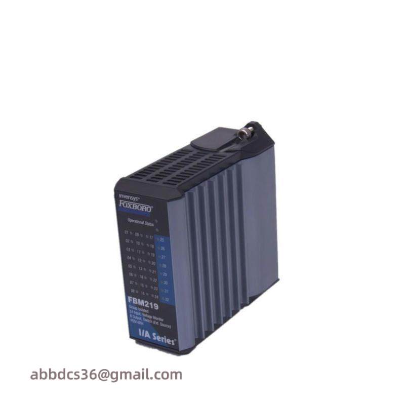 FOXBORO FBM219 P0916RH Isolated 24 Input Voltage Monitor