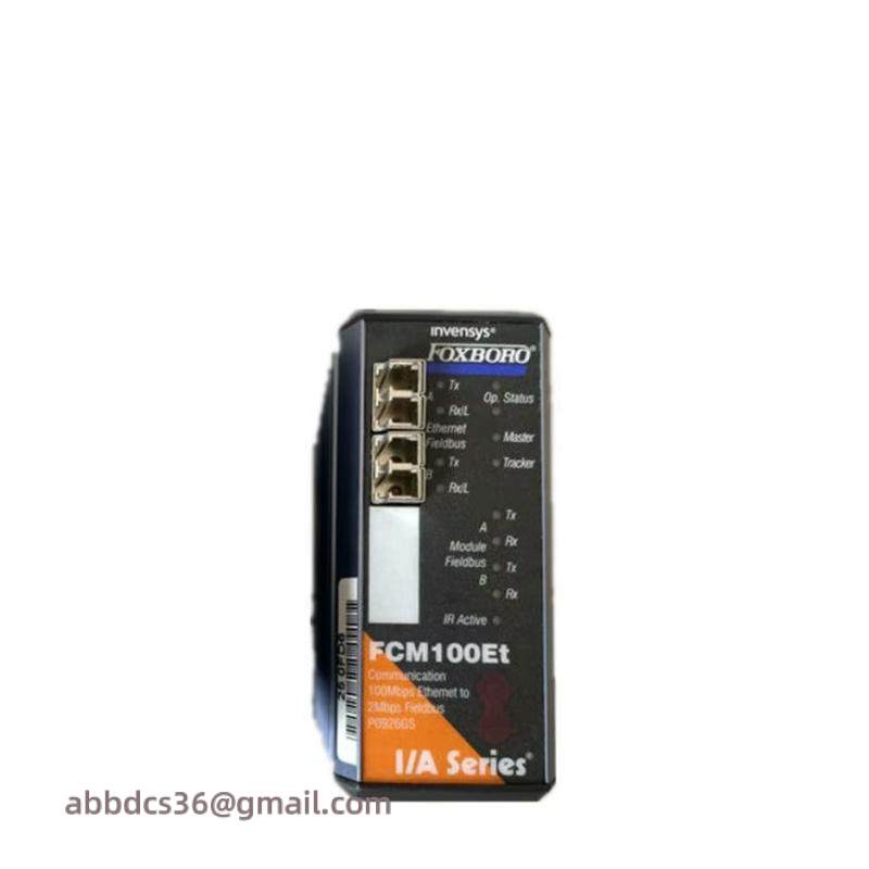 FOXBORO FCM100ET P0926GS Communications Module