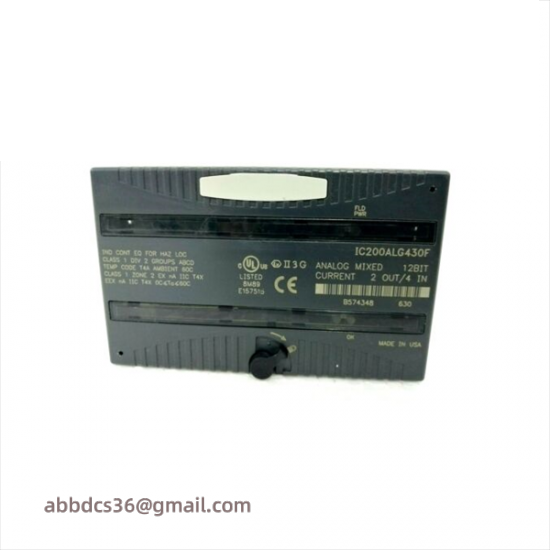 GE FANUC IC200ALG230F Analog Input Module