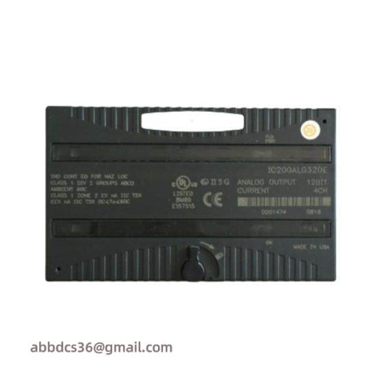 GE FANUC IC200ALG620 Analog Input I/O