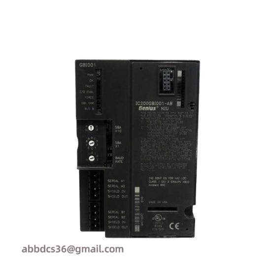 GE FANUC IC200GBI001