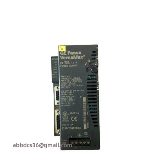 GE Fanuc IC200PWR001D  Versamax PLC