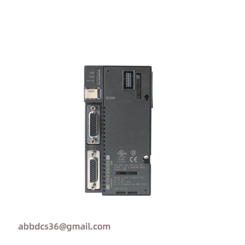 GE IC200PNS001 REMOTE I/O UNIT