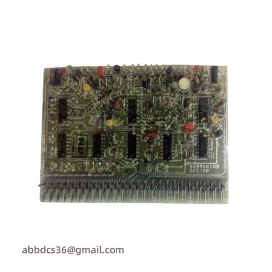 GE IC3600VMPA1E MECHANICAL PROTECTION CARD