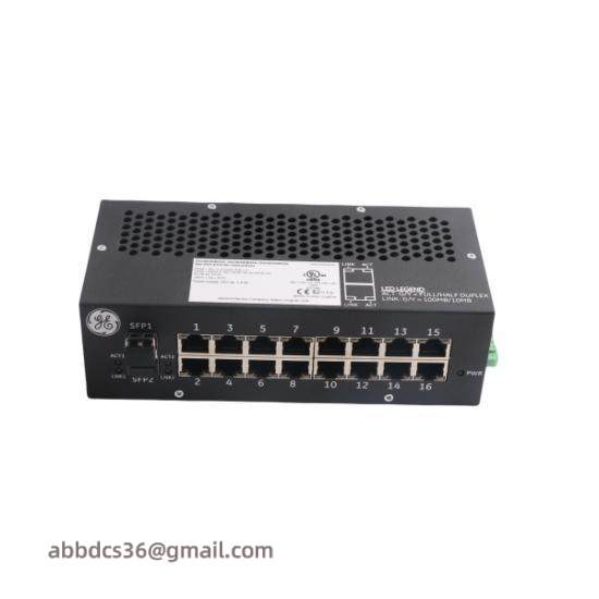 GE IS420ESWBH1A ESWB ETHERNET SWITCH W/FIBER