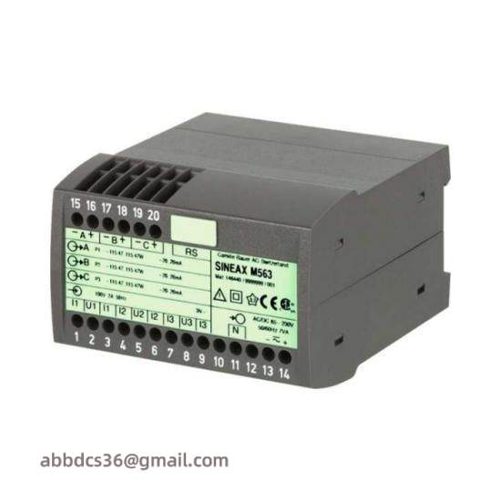 GMC SINEAX M563 Analog Out
