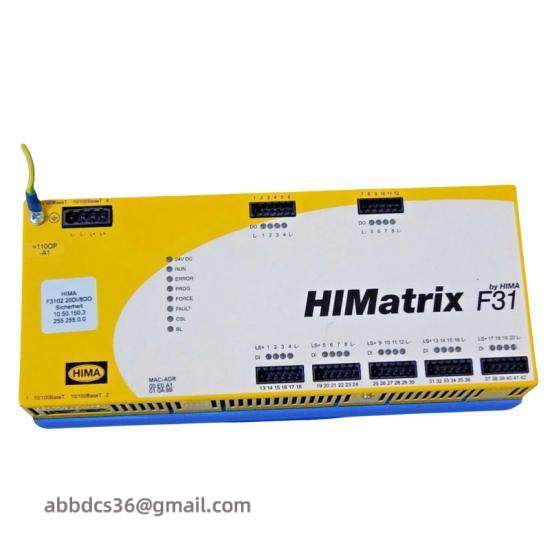 Hima F3102  Himatrix F3102 Safety-related Controller