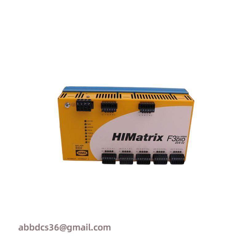 HIMA F3 DIO 20/8 02 F3DIO20/802 Remote I/O Module