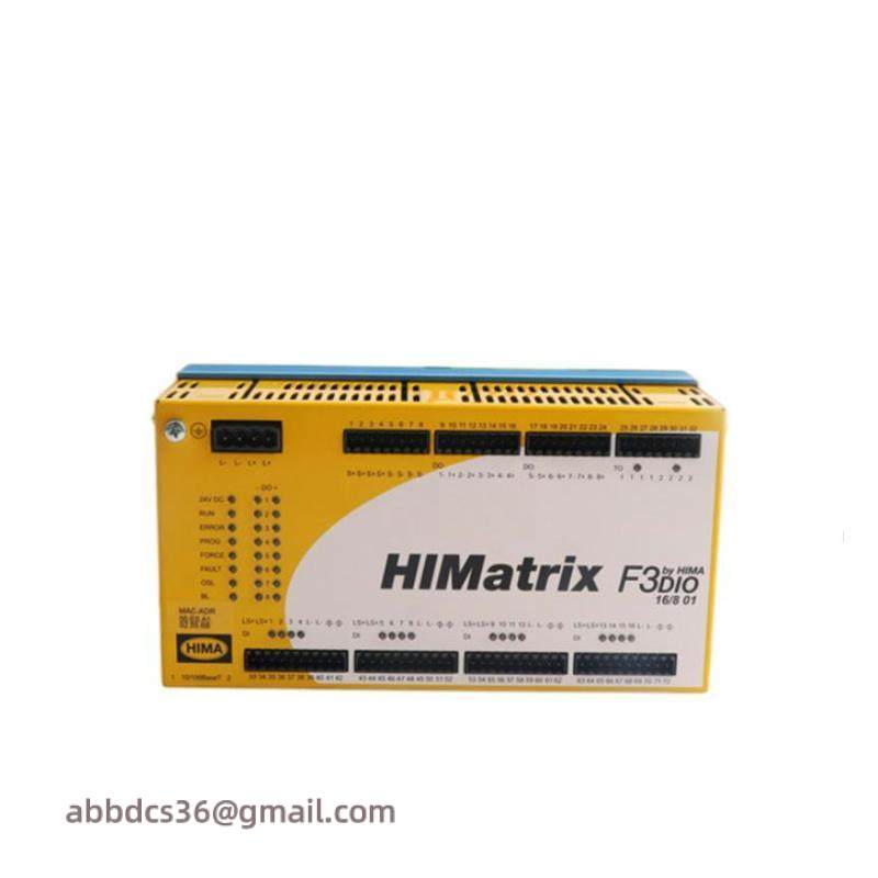 HIMA HIMATRIX F60DIO24/1601 F60 DIO 24/16 01 Safety-Related Controller