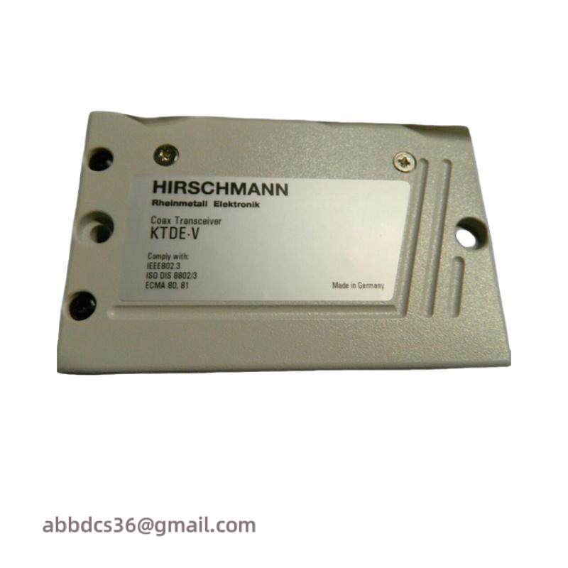 HIRSCHMANN KTDE-V 943258-001 Coax Transceiver Module