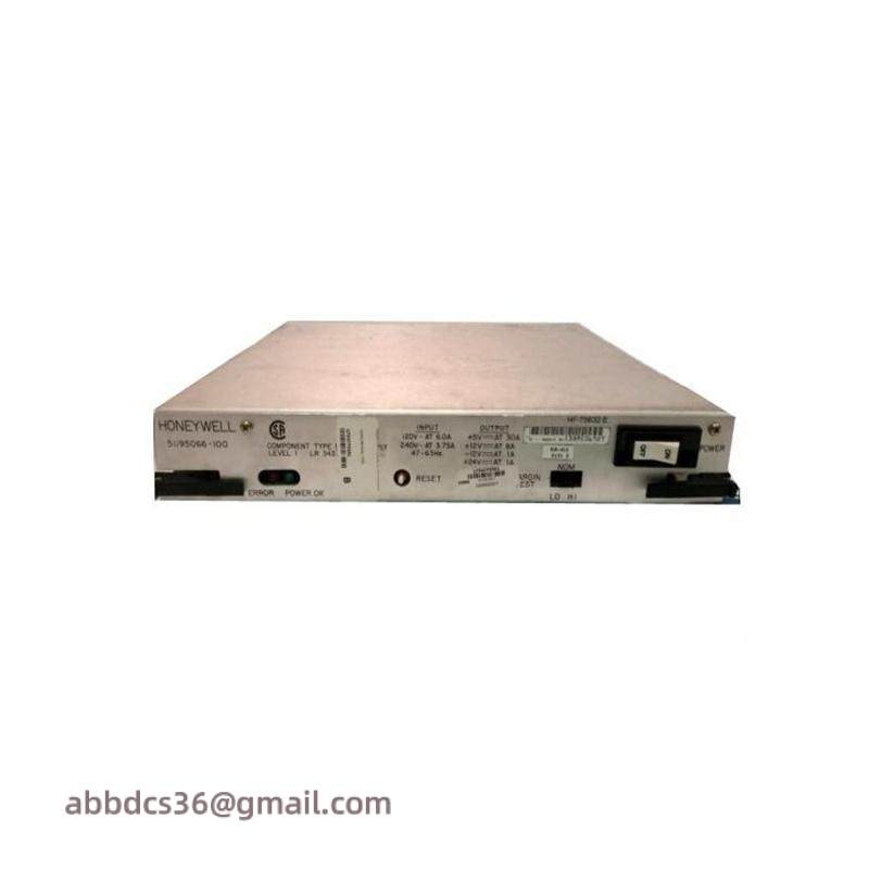 Honeywell 51196653-100 TDC 3000 Five-slot File Power Supply