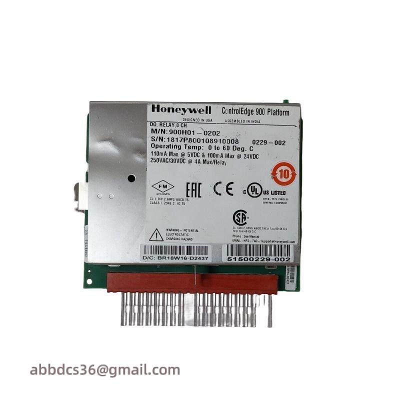 honeywell 900H01-0202 digital output relay module