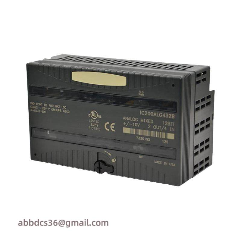 GE Fanuc IC200ALG432 Analog Mixed Module