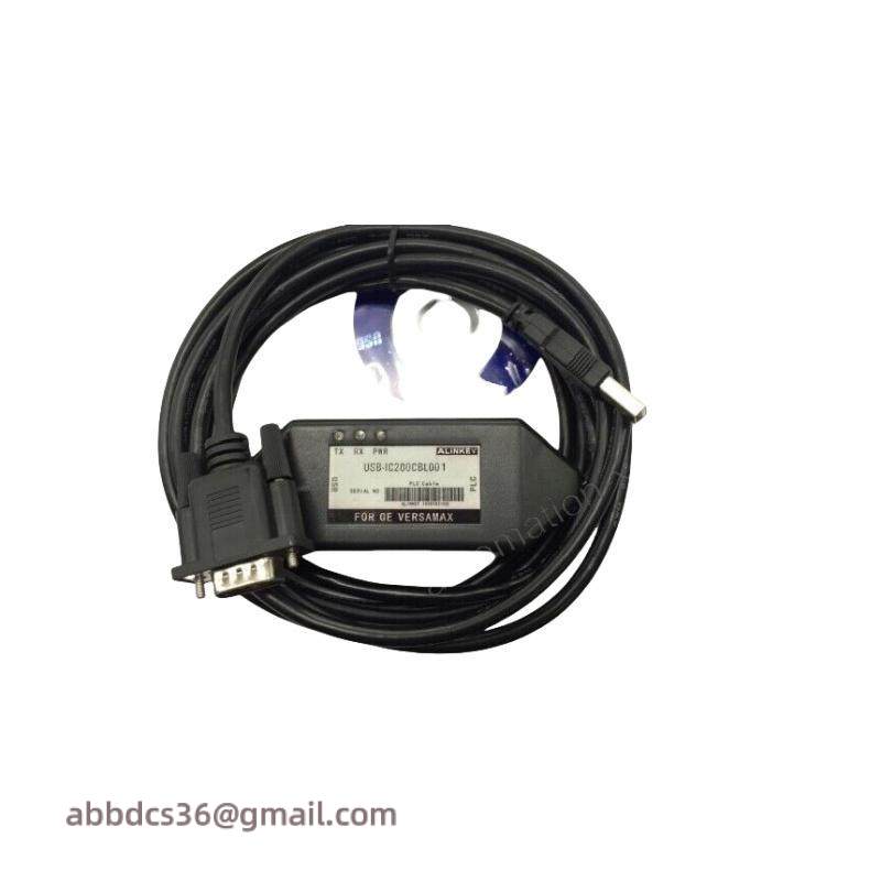 GE IC200CBL001 Communications Programming Serial Cable