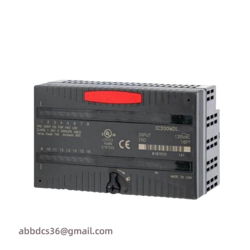 GE IC200MDL241 AC Input Module with 16 points