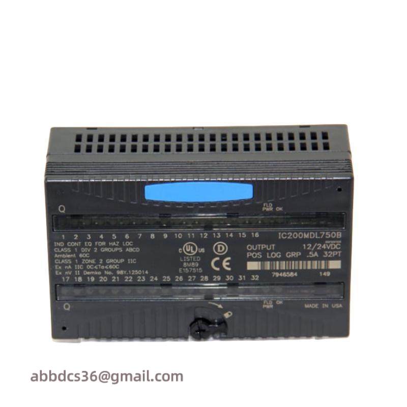 GE IC200MDL750 VersaMax output module