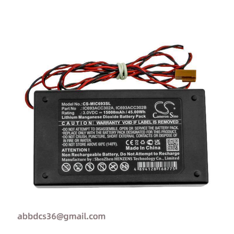 GE IC693ACC302A Auxiliary Battery module