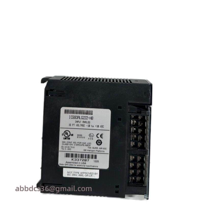 GE IC693ALG222 Analog Voltage Input module