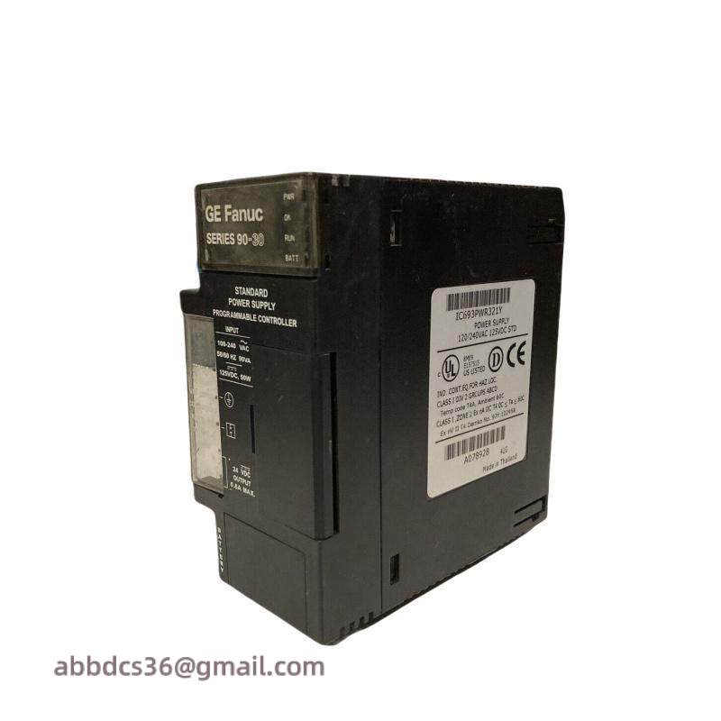 GE IC693PWR321Y standard power supply module