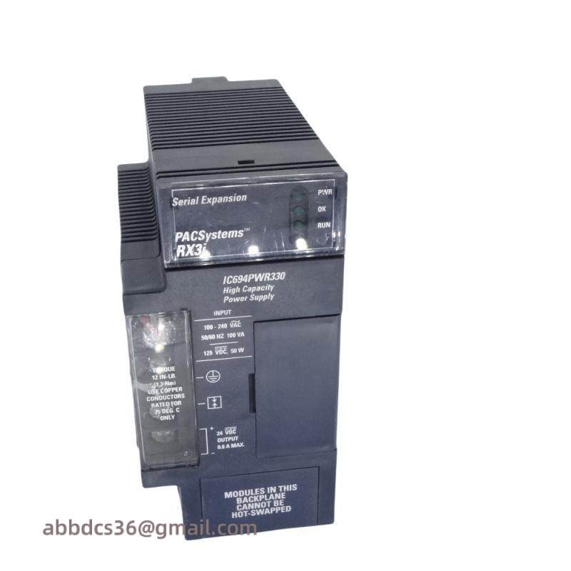 GE IC694PWR330 power supply module