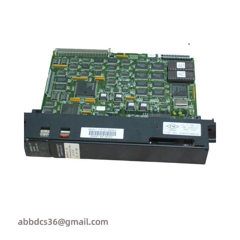 GE Fanuc IC697CMM741 ETHERNET CONTROLLER MODULE