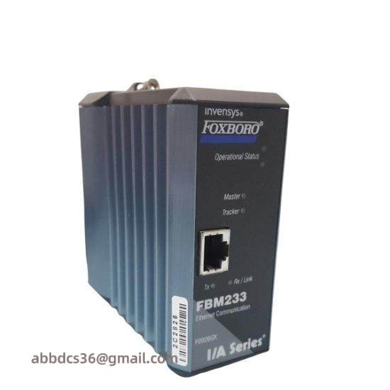 Invensys Foxboro FBM233 I/A Series