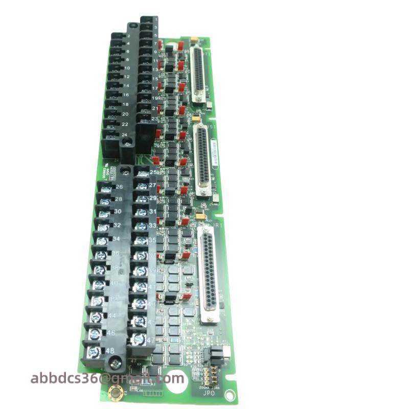 GE IS200TBAIH1CDC Speedtronic Mark VI Analog Input Terminal Card